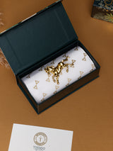 Gold Galloping Horse Brooch