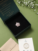 Rose Gold Camellia Pendant