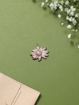 Rose Gold Daisy Pendant