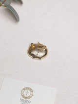 Blush Seashell Pearl Brooch