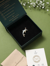 Sky Blue Dolphin Pendant