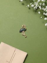Green Flamingo Pendant