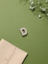 Gold Initial D Slider Pendant