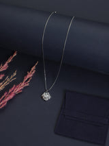 Silver Pearl Seashell Pendant Necklace - TOSSIDO