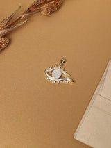 Mother of Pearl Open Eye Pendant