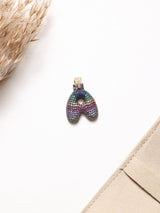 Multicolour Initial A Pendant