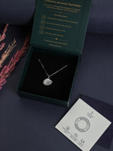 Silver Scallop Shell Pendant Necklace - TOSSIDO