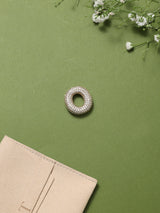 Gold Initial O Slider Pendant