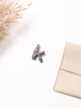 Multicolour Initial K Pendant