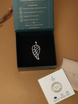 Gold Angel Wing Pendant