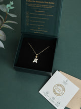 Gold Electric Guitar Pendant Necklace - TOSSIDO