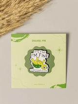 Finest Typography Enamel Pin