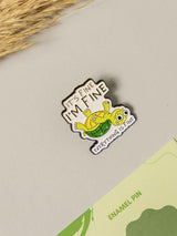 Finest Typography Enamel Pin