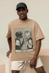 First Love Oversized Tee - TOSSIDO