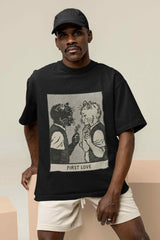 First Love Oversized Tee - TOSSIDO