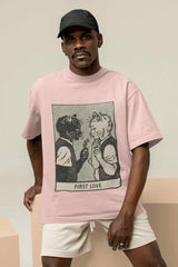 First Love Oversized Tee - TOSSIDO