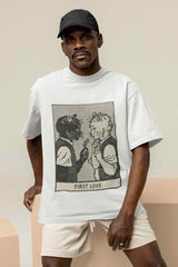 First Love Oversized Tee - TOSSIDO