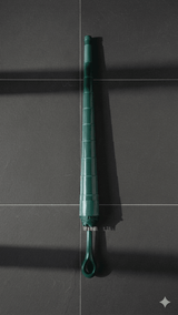 Forest Green Solid Capsule Umbrella - TOSSIDO