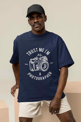 Framing Life: I Shoot People Oversized Tee - TOSSIDO