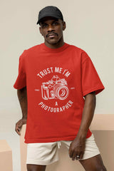 Framing Life: I Shoot People Oversized Tee - TOSSIDO