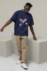 Fruit Defenders: Uniting Against the Knife Oversized Tee - TOSSIDO