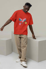 Fruit Defenders: Uniting Against the Knife Oversized Tee - TOSSIDO
