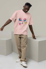 Fruit Defenders: Uniting Against the Knife Oversized Tee - TOSSIDO