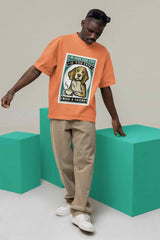 Furry Friendship: Your Canine Companion Is Here Oversized Tee - TOSSIDO