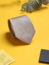 Gold Abstract Woven Silk Necktie - TOSSIDO