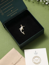 Gold Dolphin Pendant - TOSSIDO