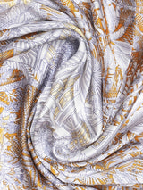 Gold Floral Neckerchief - TOSSIDO