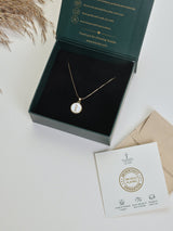 Gold Initial I Pendant Necklace - TOSSIDO