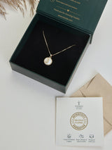 Gold Initial J Pendant Necklace - TOSSIDO