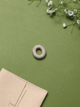 Gold Initial O Slider Pendant - TOSSIDO