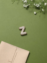 Gold Initial Z Slider Pendant - TOSSIDO