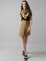 Gold Novelty Scarf & Scarf Bag Set - TOSSIDO