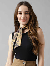 Gold Novelty Scarf & Scarf Bag Set - TOSSIDO