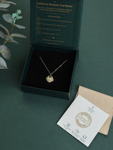 Gold Pearl Seashell Pendant Necklace - TOSSIDO