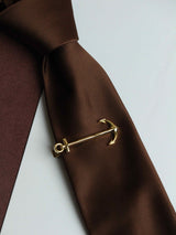 Golden Anchor Tie Bar - TOSSIDO