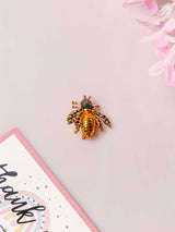 Golden Bee Brooch - TOSSIDO