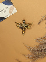 Golden Bull Brooch - TOSSIDO