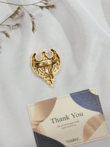 Golden Eagle Brooch - TOSSIDO