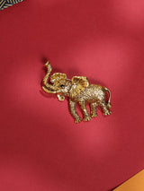 Golden Elephant Brooch - TOSSIDO