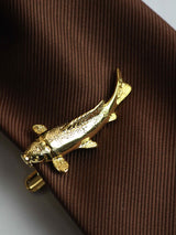 Golden Fish Tie bar - TOSSIDO