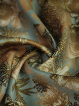 Golden Floral Pocket Square - TOSSIDO