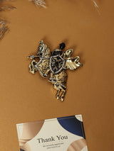 Golden Horse Brooch - TOSSIDO