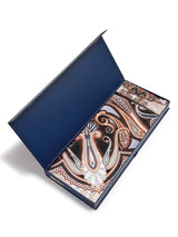 Golden Paisley Scarf & Scarf Bag Set - TOSSIDO
