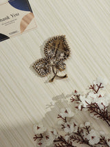 Golden Petals Brooch - TOSSIDO
