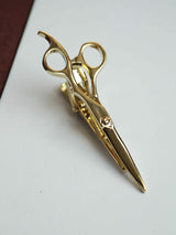 Golden Scissors Tie bar - TOSSIDO