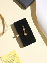 Golden Smoking Pipe Tie bar - TOSSIDO